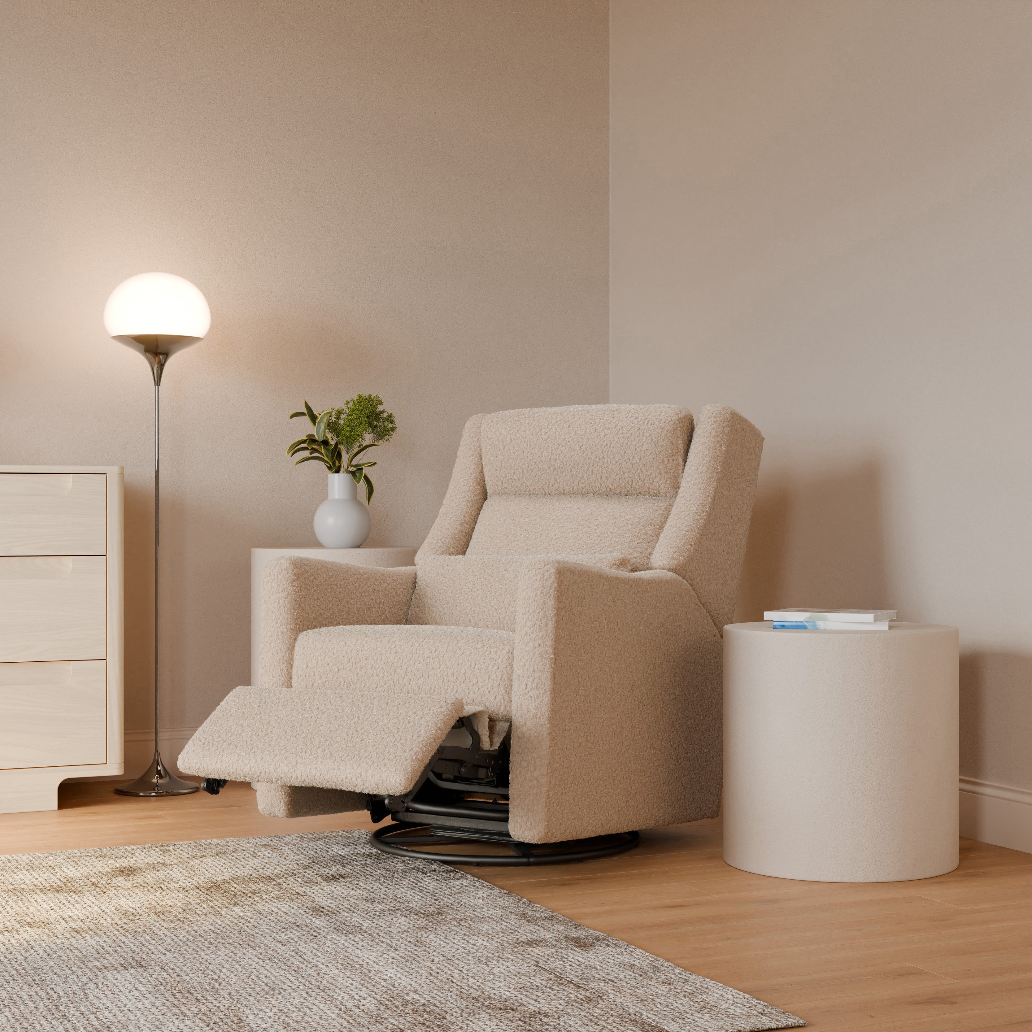 Kiwi Plus Power Recliner and Swivel Glider with Power Adjustable Headrest and USB Port