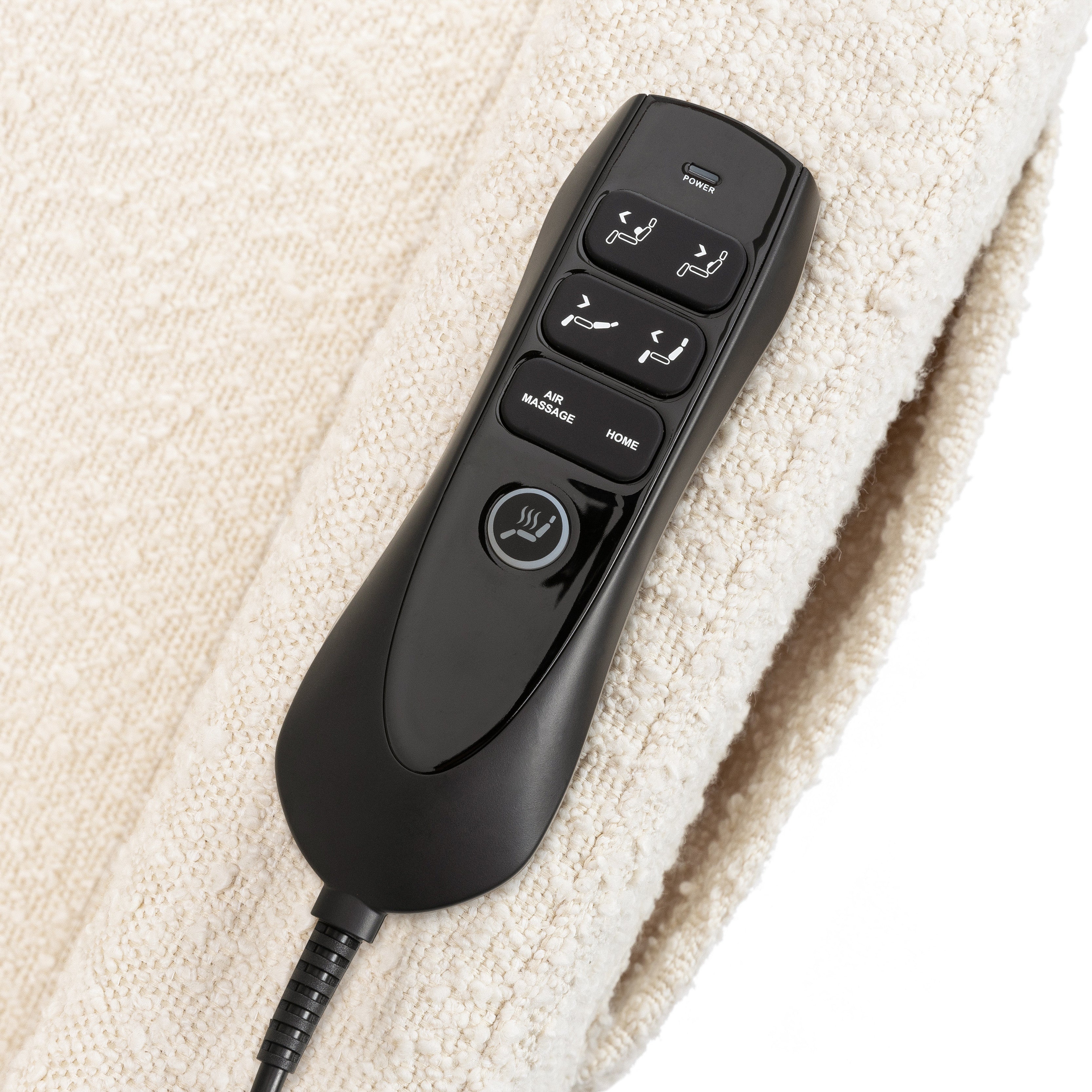 Deluxe Power Recliner and Swivel Glider with Heat and Massage