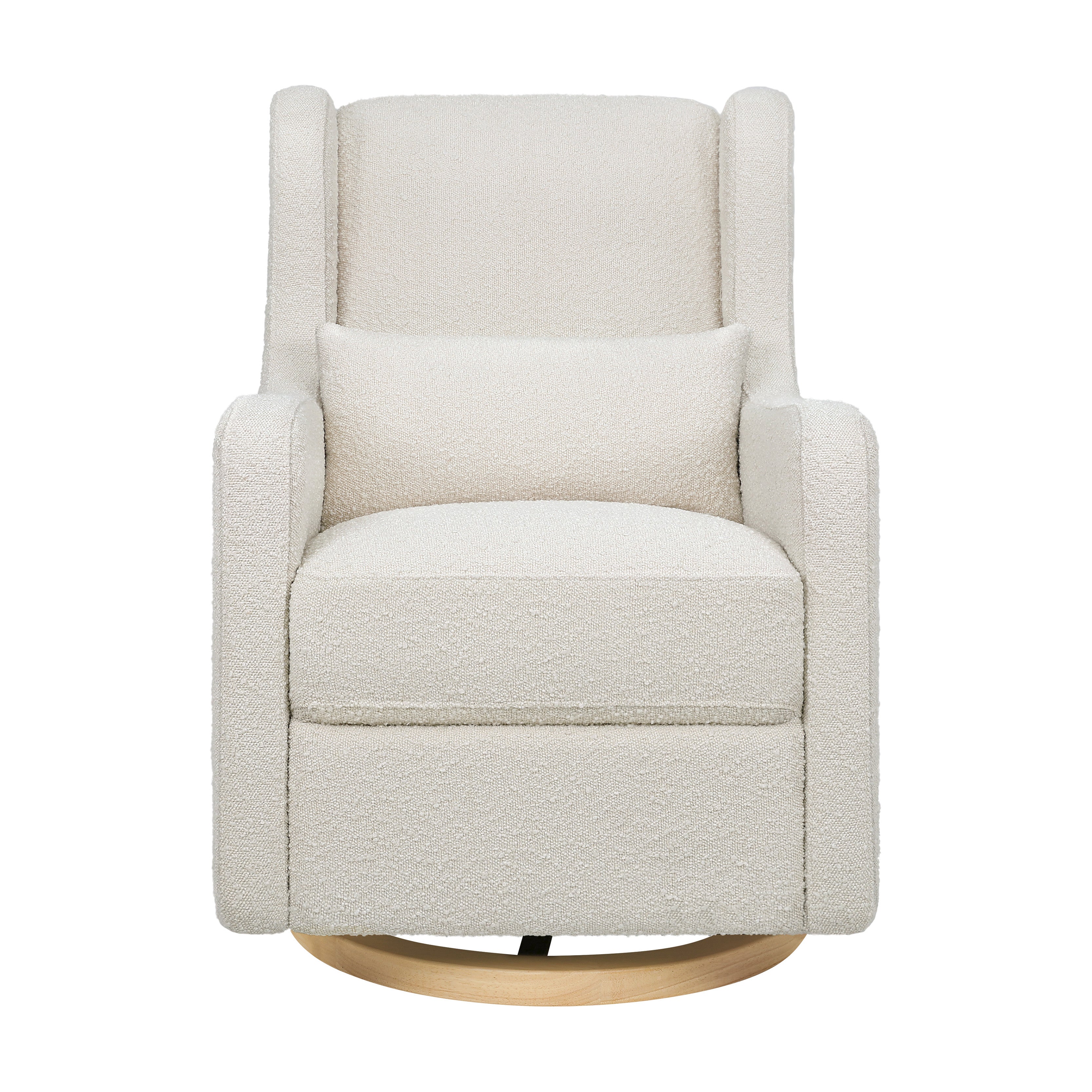 Swivel Glider in Boucle