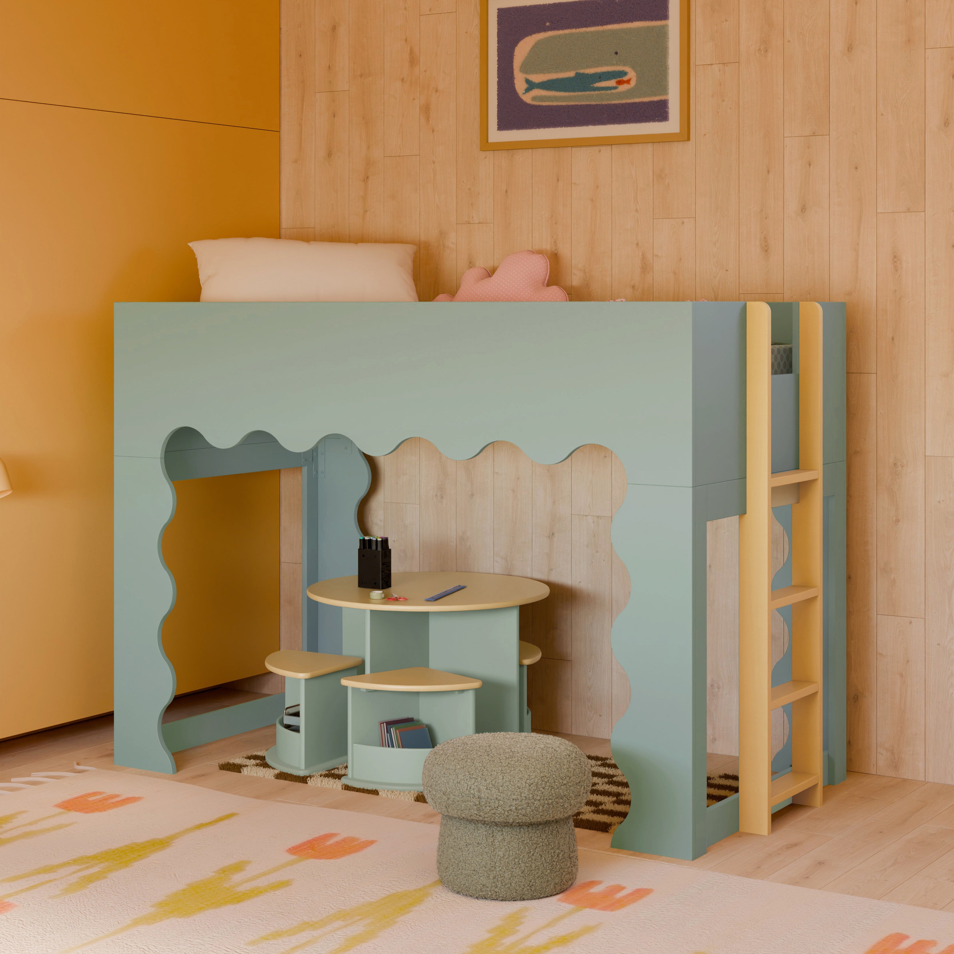 Nesting Play Table & Chair Set