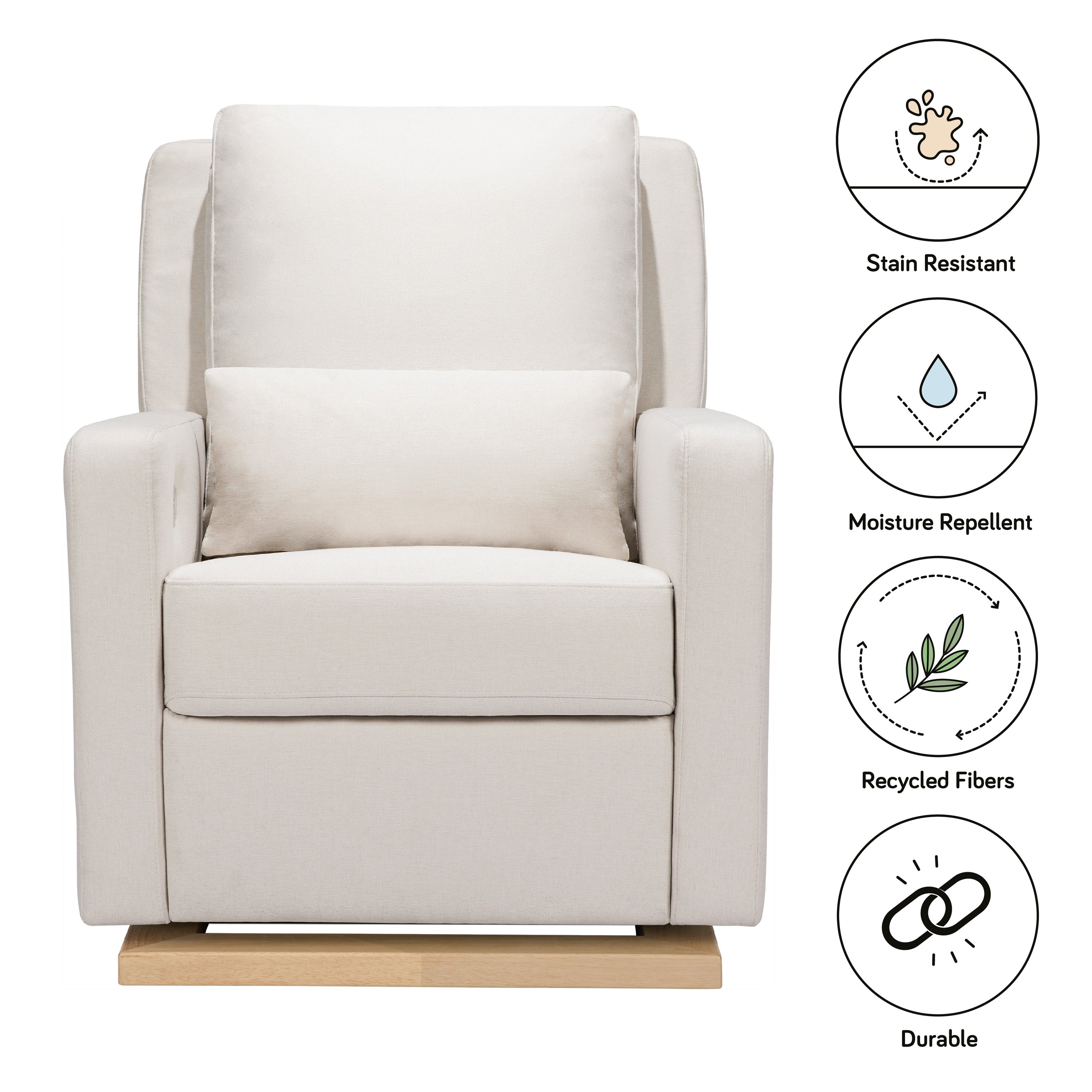 Electronic Recliner and Glider with USB Port