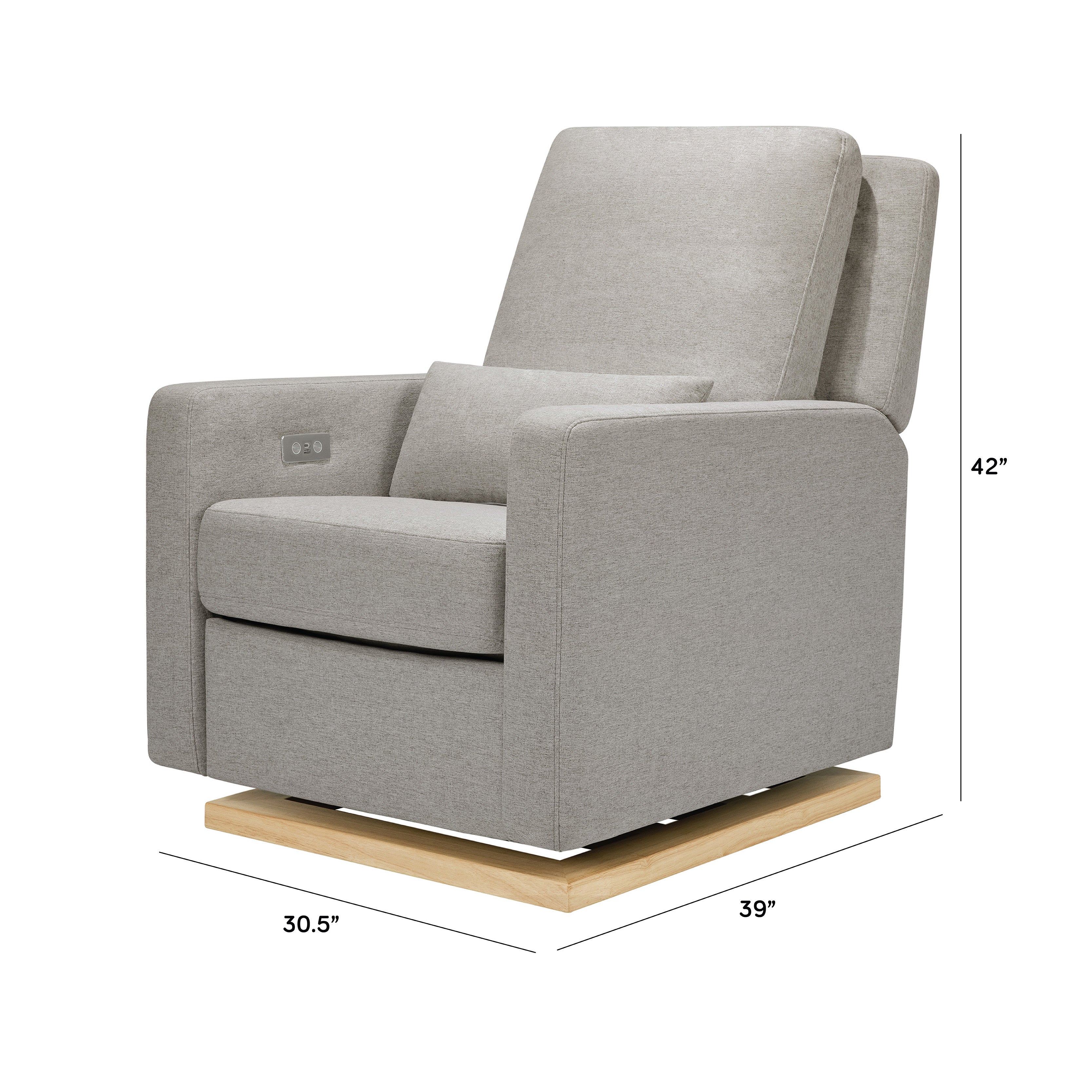 Electronic Recliner and Glider with USB Port