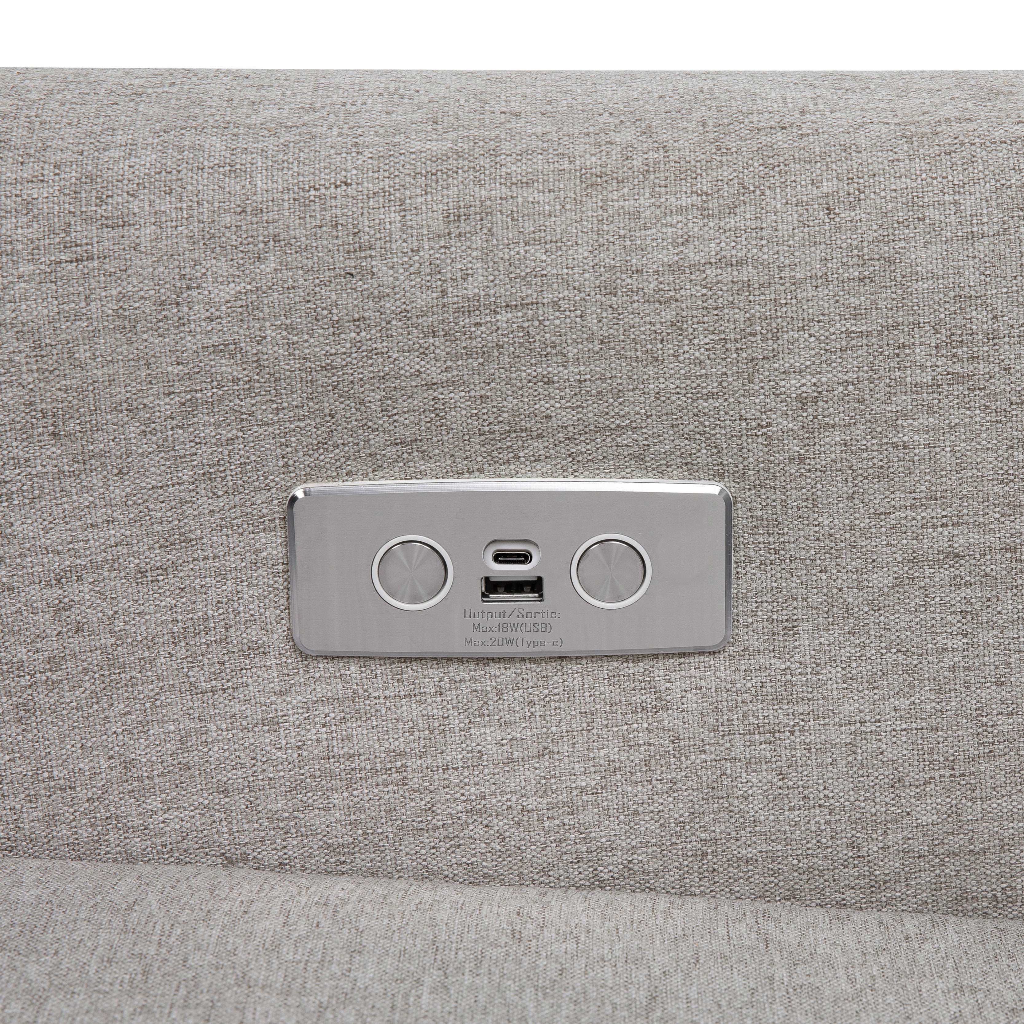 Electronic Recliner and Swivel Glider with USB port