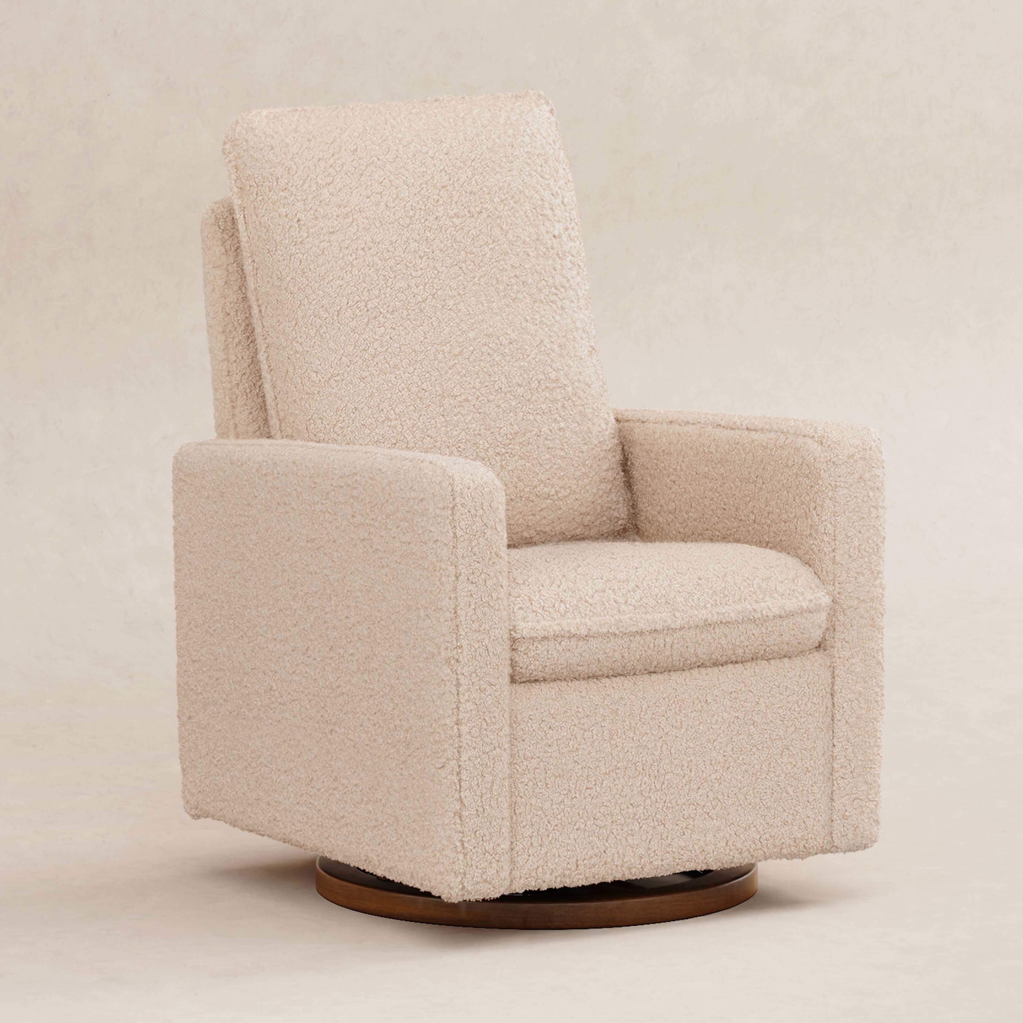 Pillowback Swivel Glider