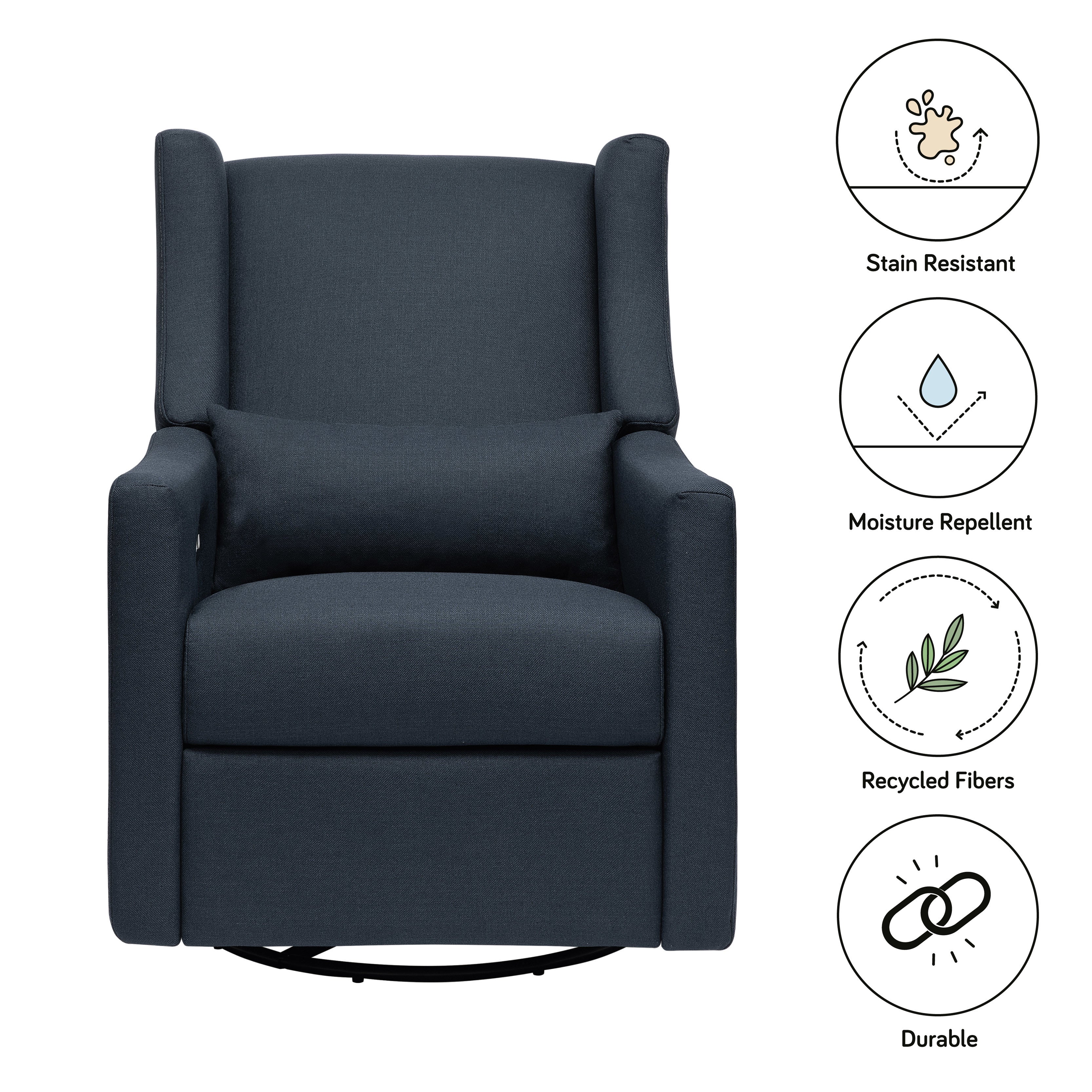 Electronic Recliner and Swivel Glider with USB port