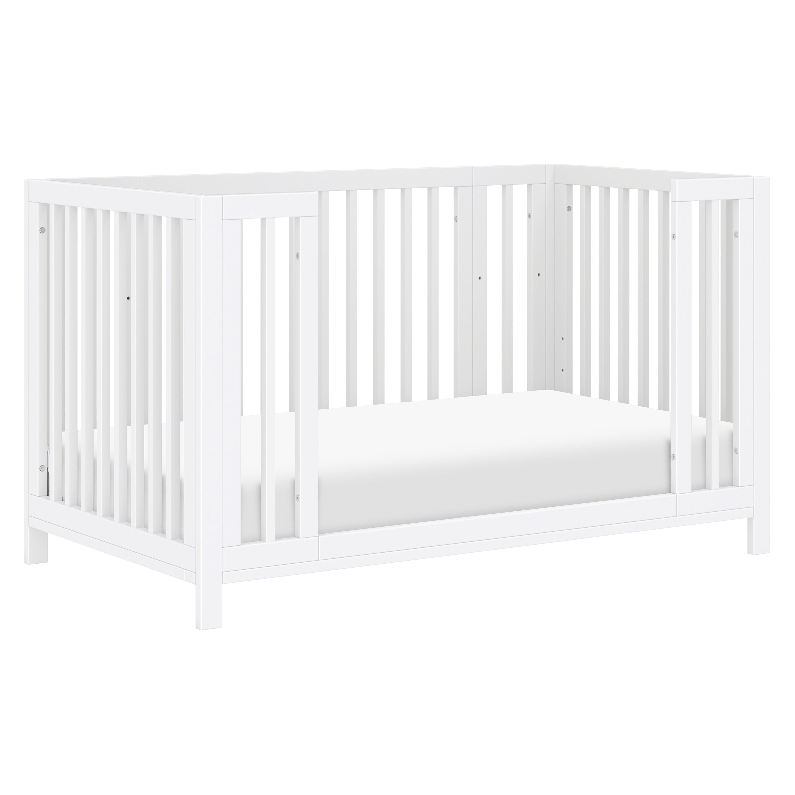 Rolli 9-in-1 Convertible All-Stages® Crib with Bassinet & Toddler Bed Conversion Kits