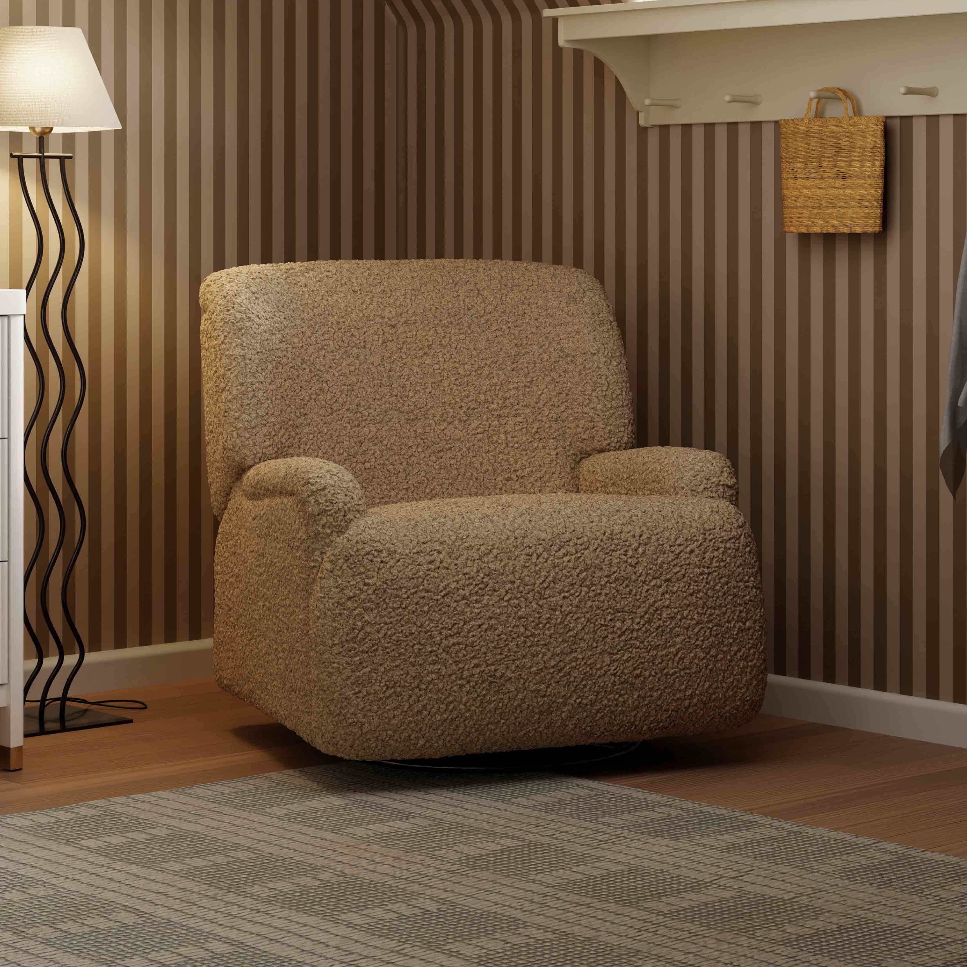 Extra Wide Recliner and Swivel Glider