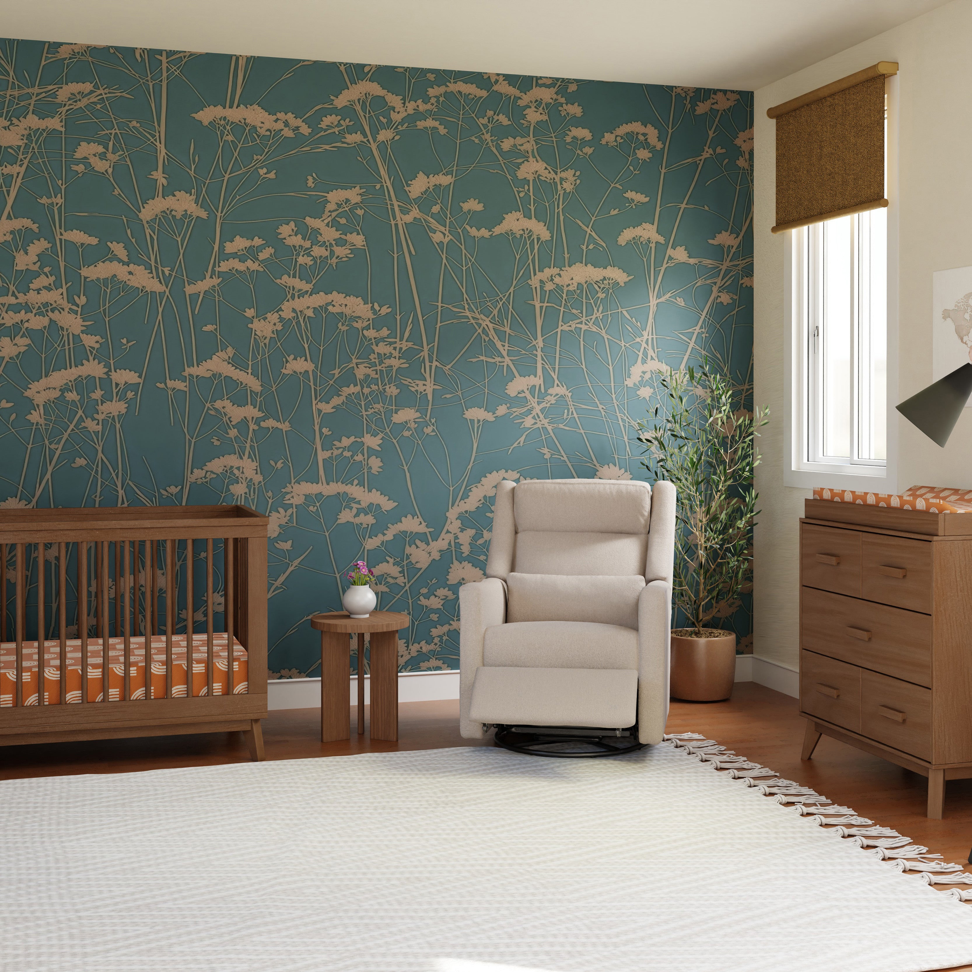 Kiwi Plus Power Recliner and Swivel Glider with Power Adjustable Headrest and USB Port