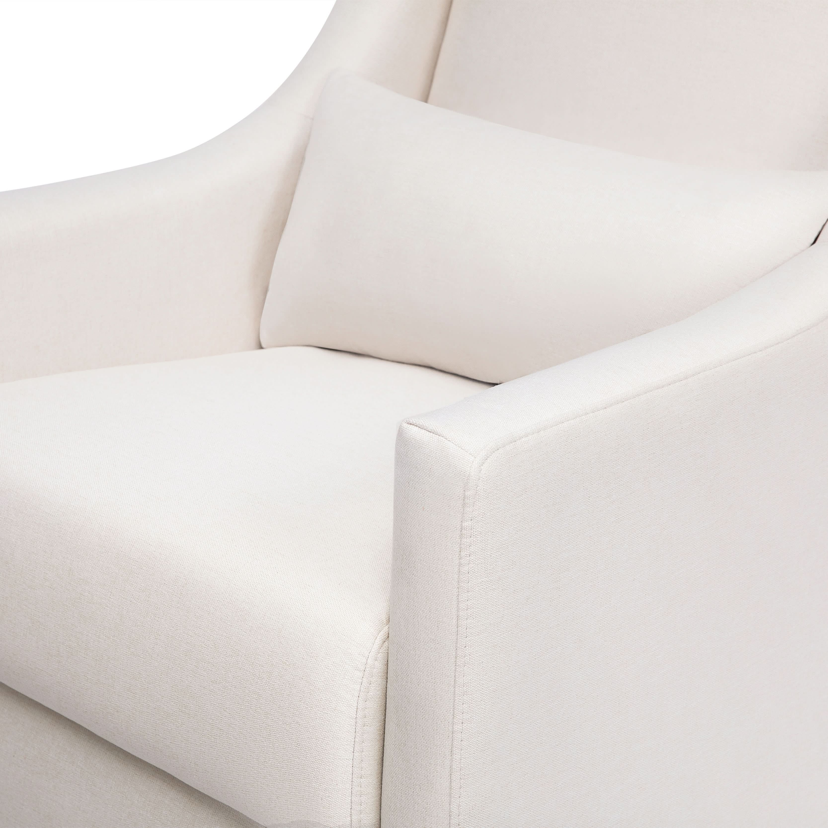 Swivel Glider and Ottoman in Eco-Performance Fabric | Water Repellent & Stain Resistant