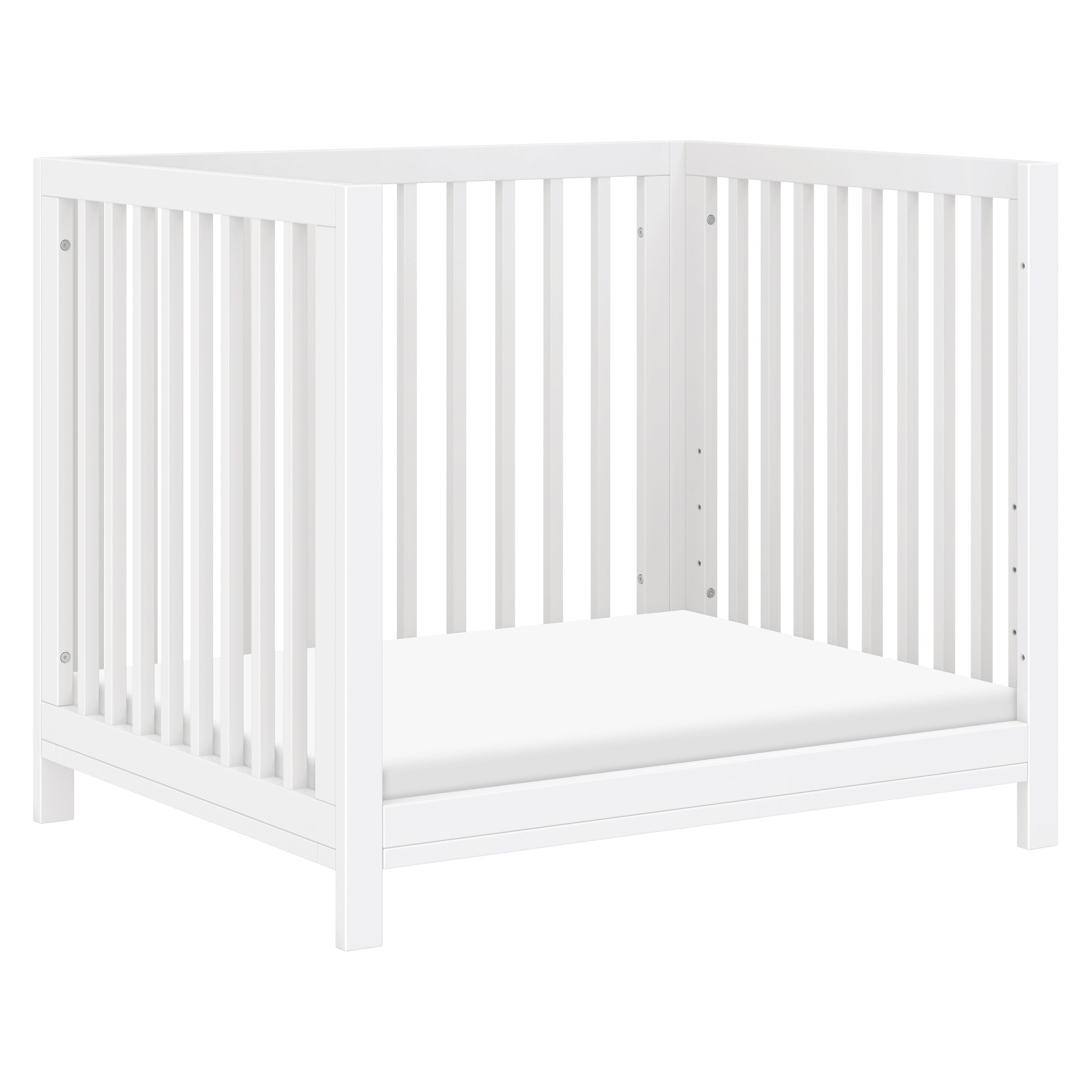 Rolli 9-in-1 Convertible All-Stages® Crib with Bassinet & Toddler Bed Conversion Kits
