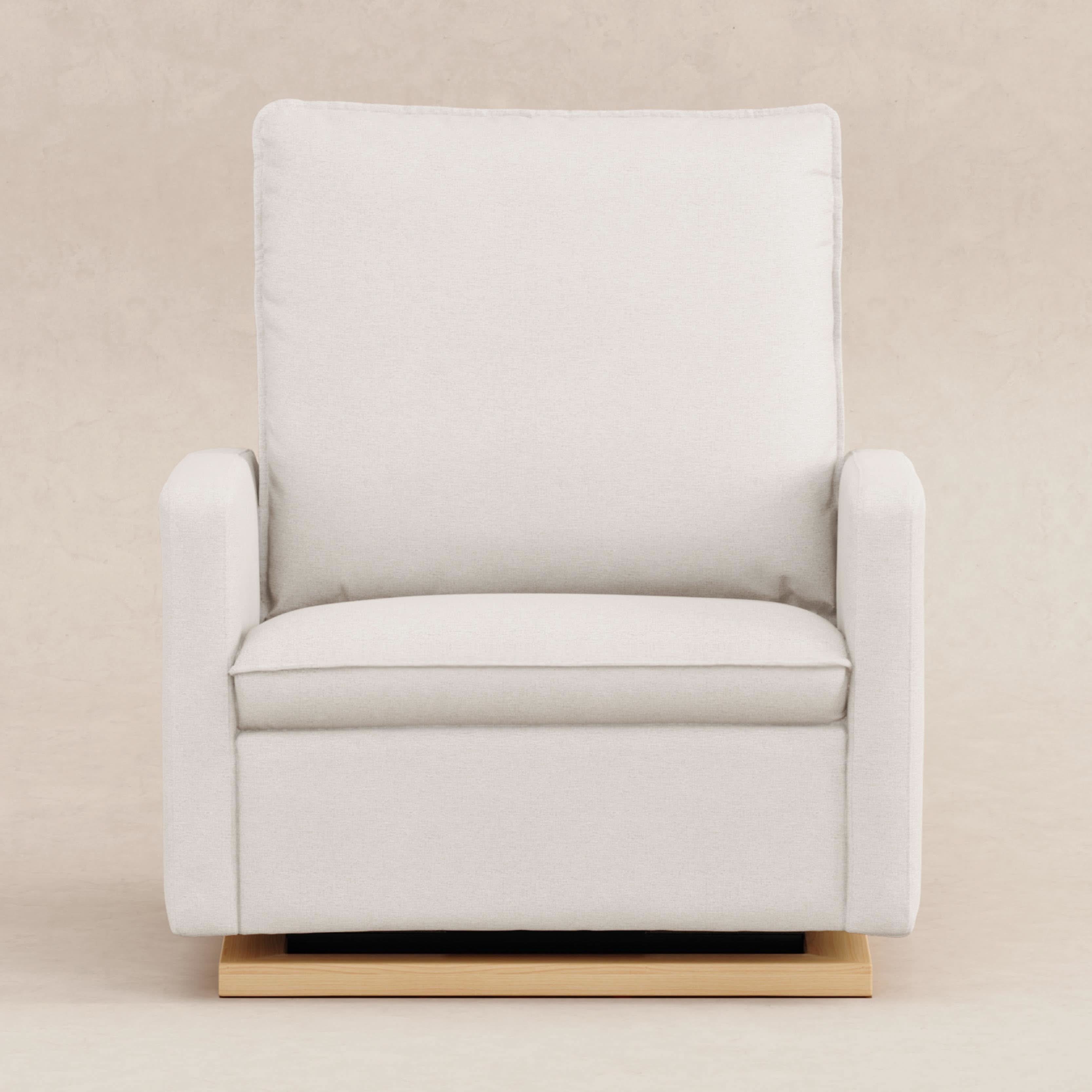 Pillowback Chair and a Half Glider in Eco-Performance Fabric | Water Repellent & Stain Resistant
