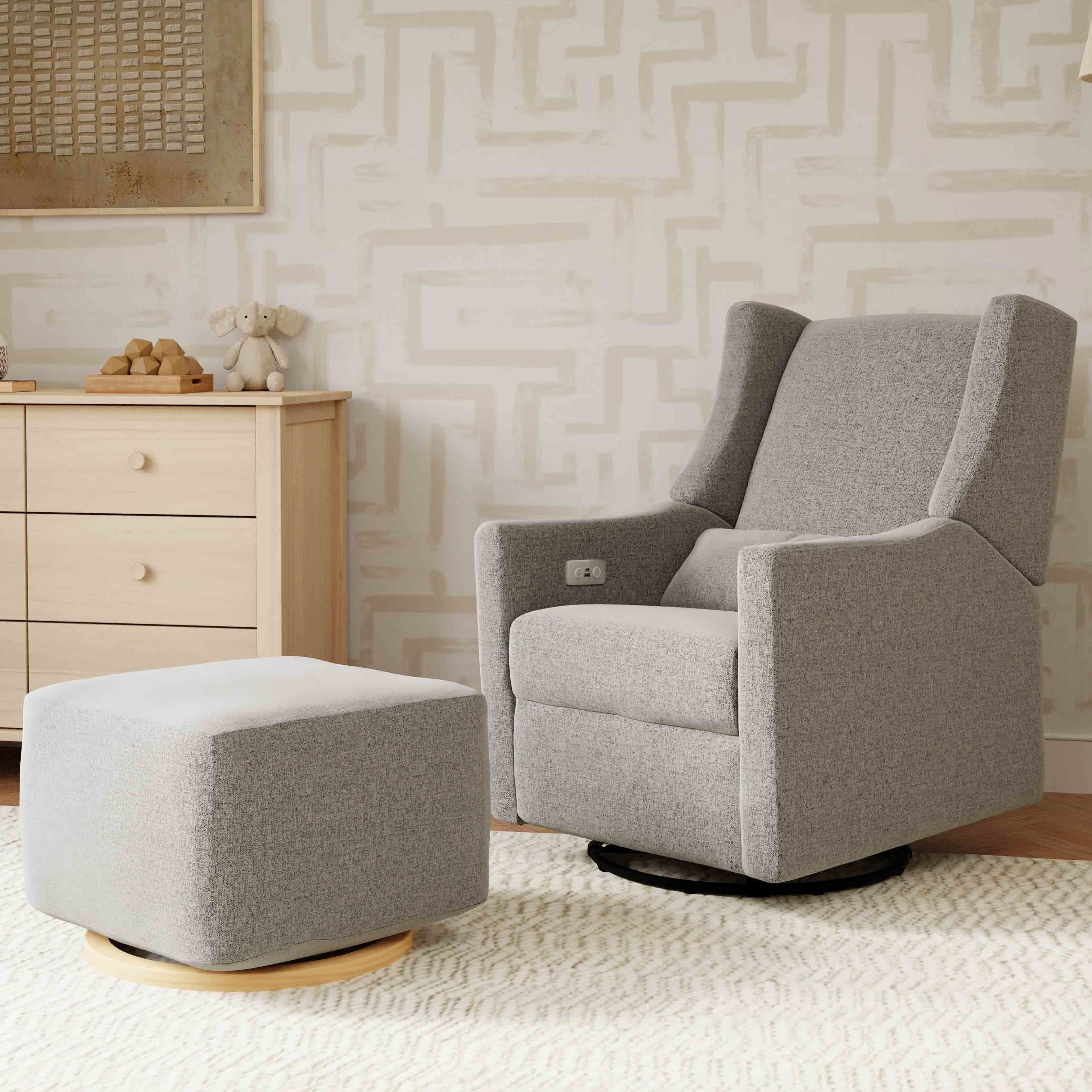 Electronic Recliner and Swivel Glider with USB port