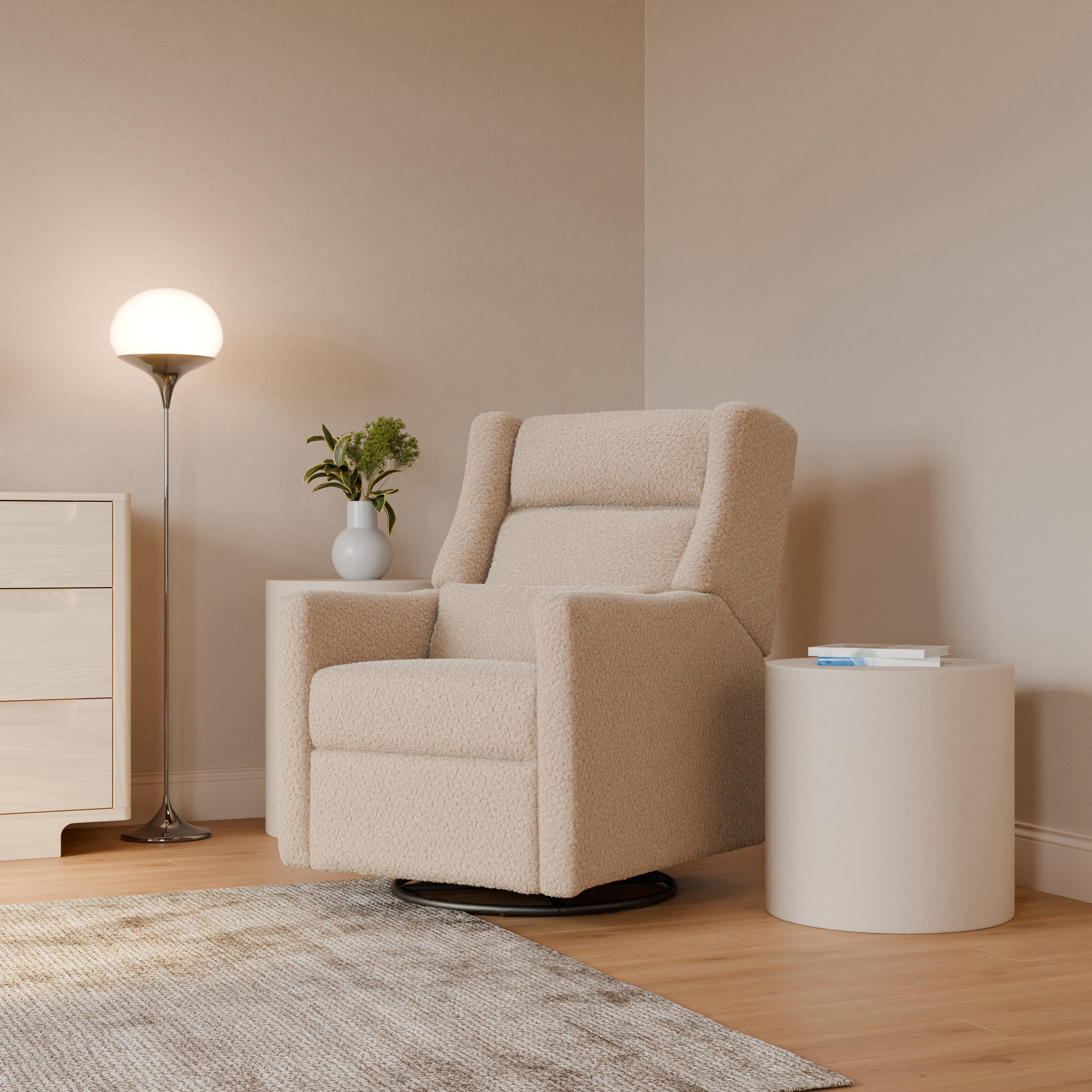 Kiwi Plus Power Recliner and Swivel Glider with Power Adjustable Headrest and USB Port