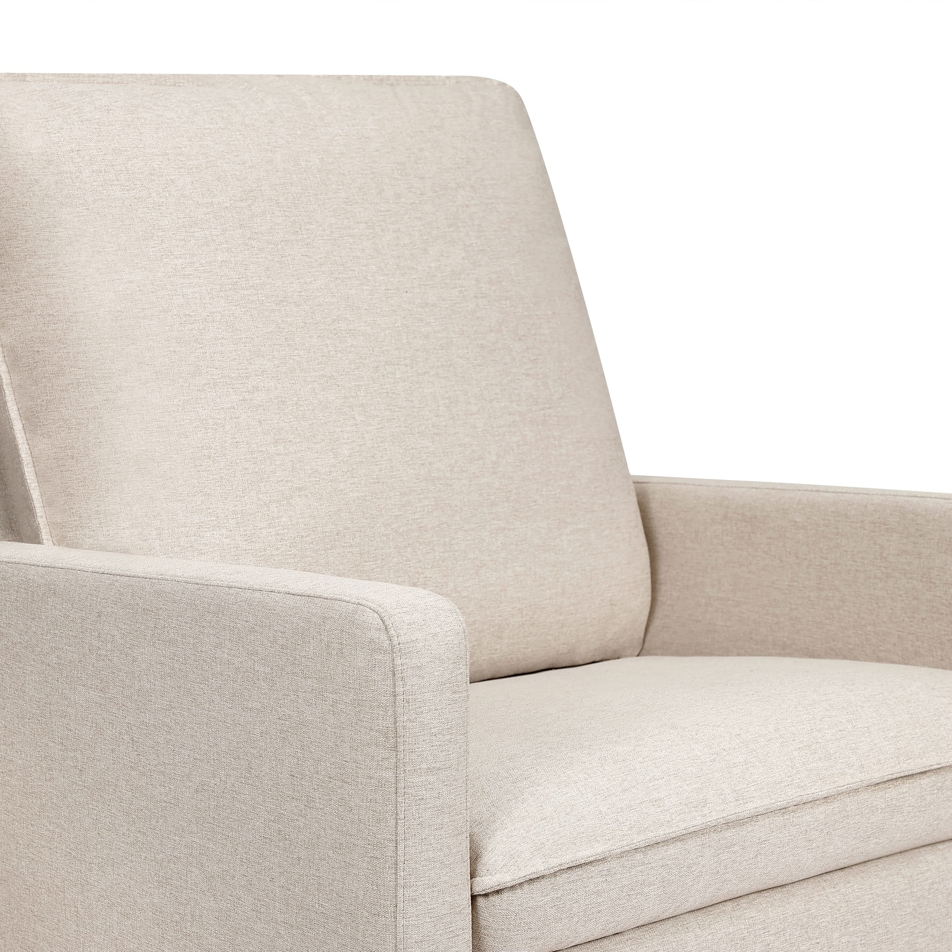 Pillowback Chair and a Half Glider in Eco-Performance Fabric | Water Repellent & Stain Resistant