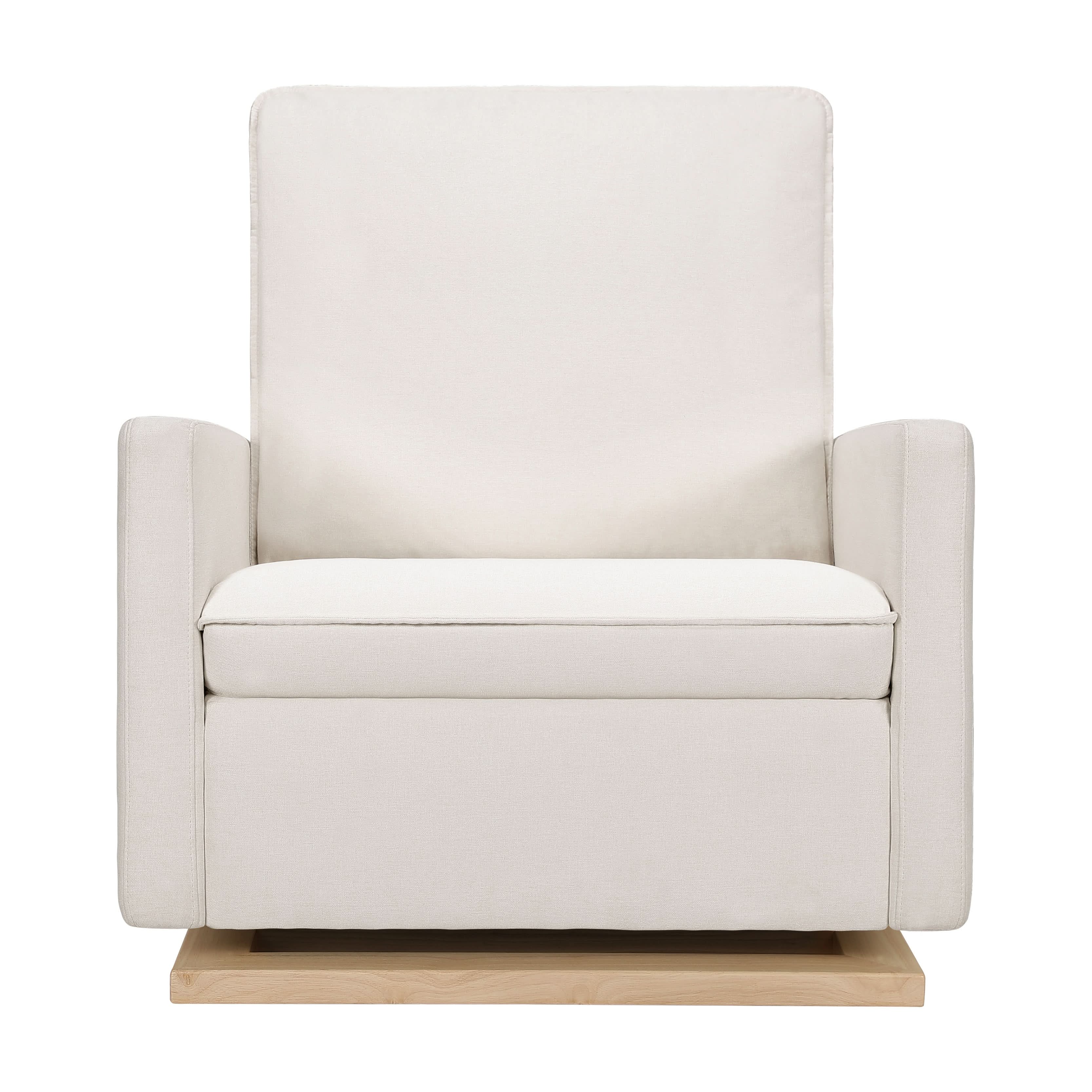 Pillowback Chair and a Half Glider in Eco-Performance Fabric | Water Repellent & Stain Resistant